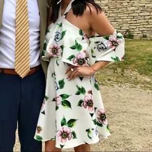 Floral Halter Dress